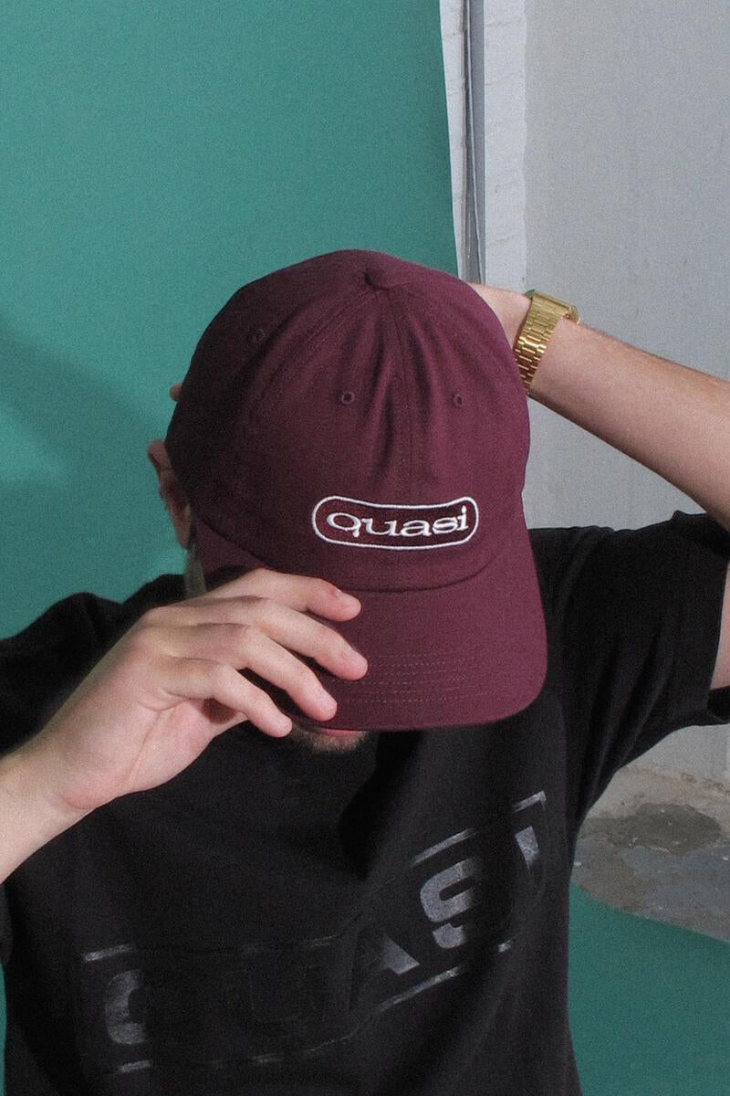 Boomerang Hat, Burgundy