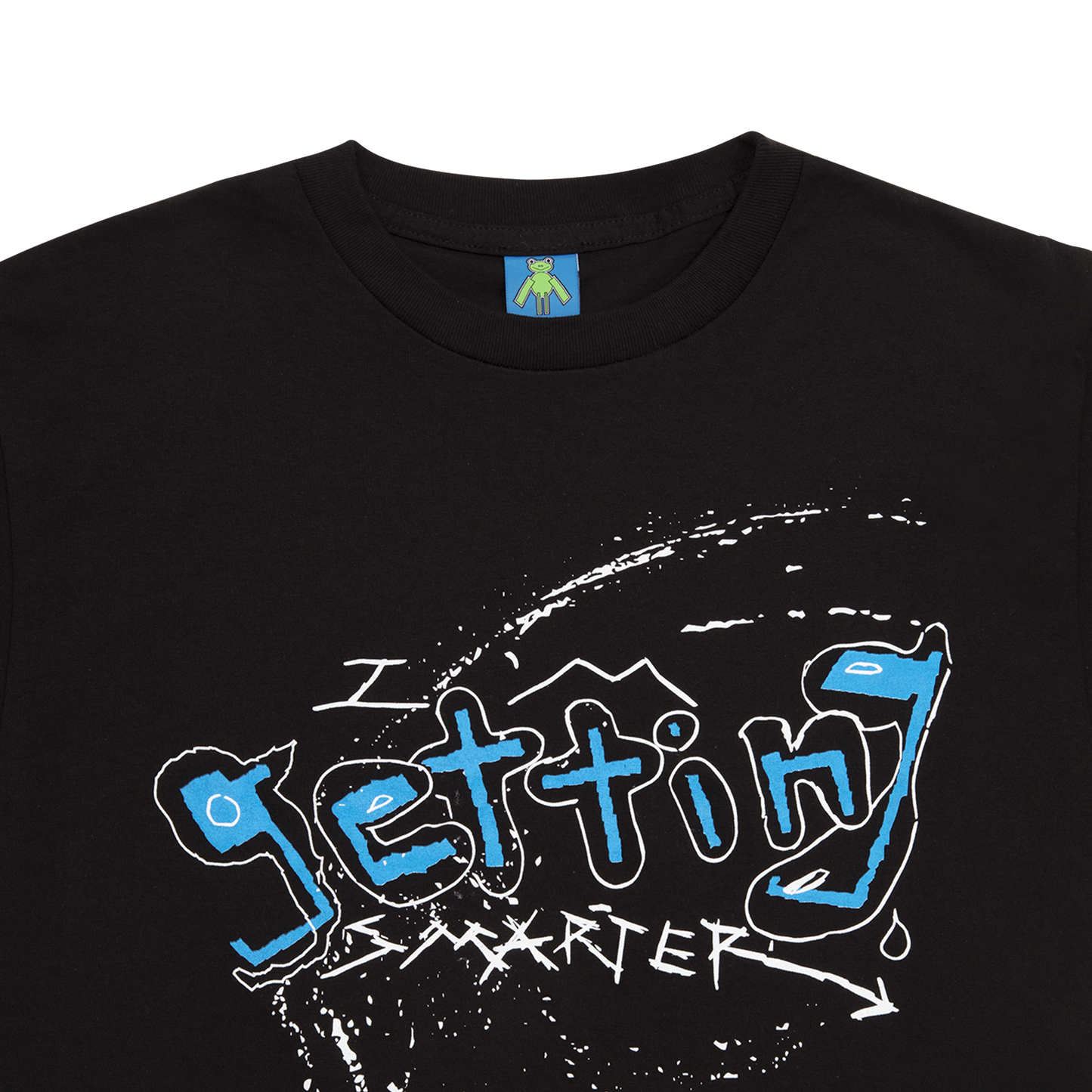 I'm Getting Smarter Tee, Black