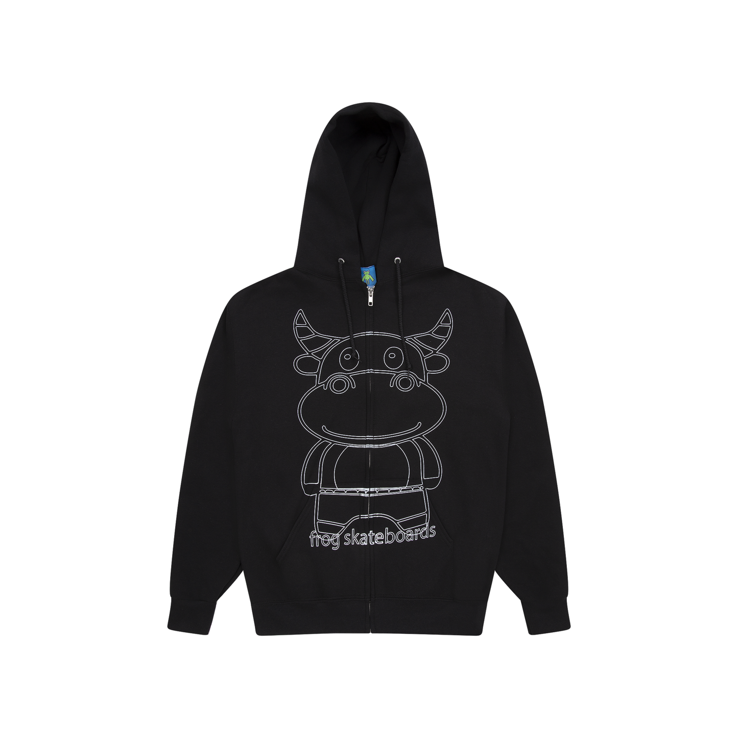 Totally Awesome Zip Hoodie, Black