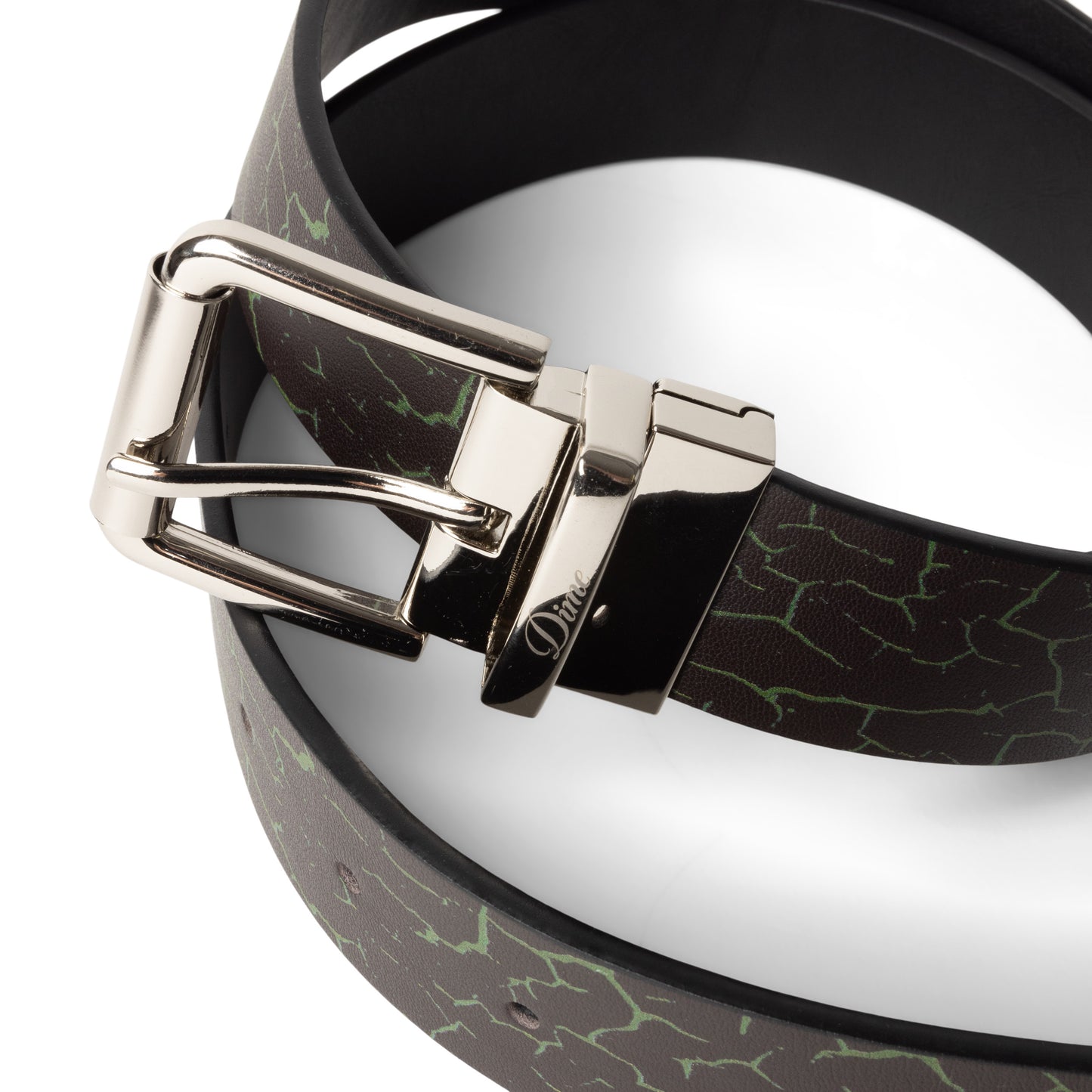 Reversible Leather Belt, Black