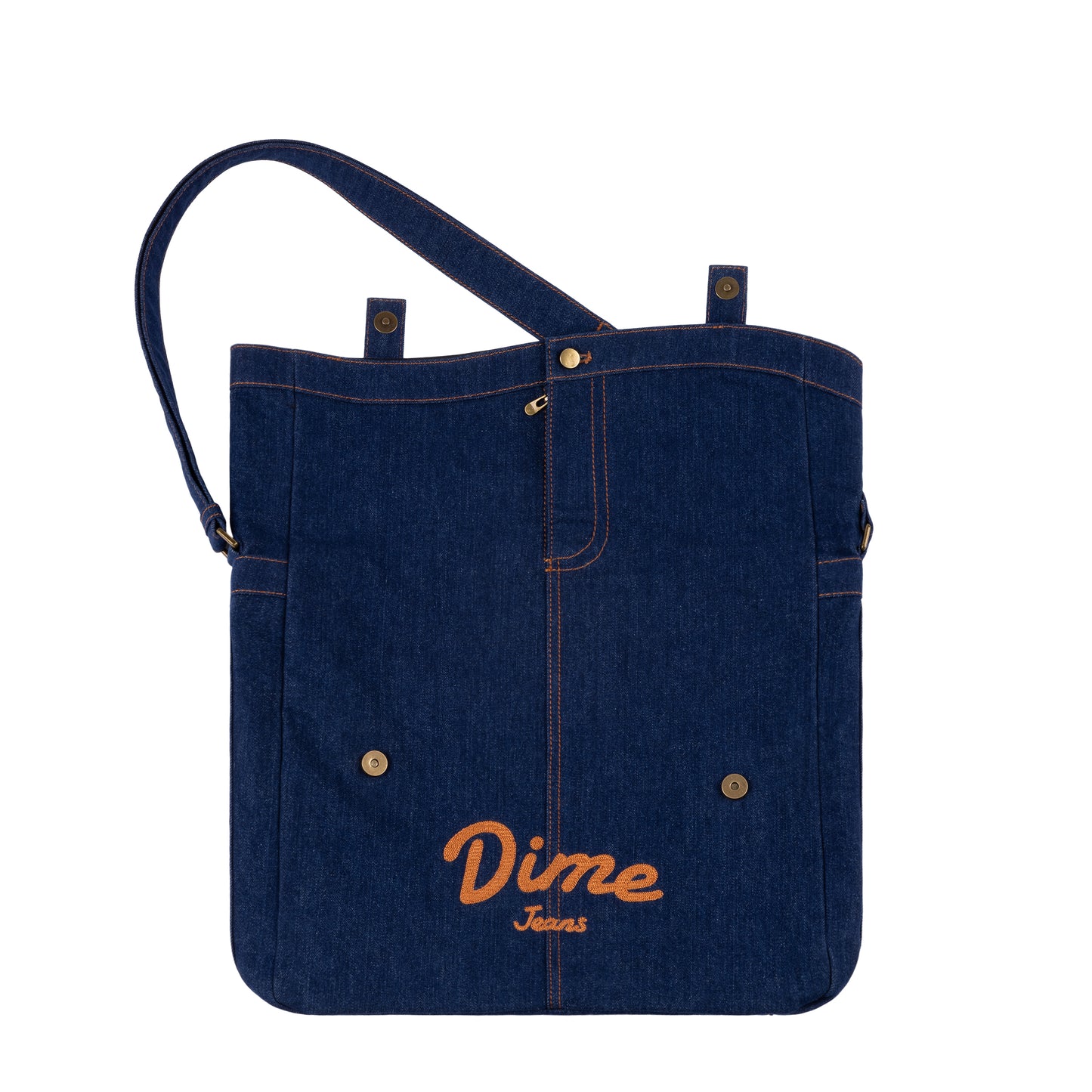 Jeans Messenger Bag, Indigo