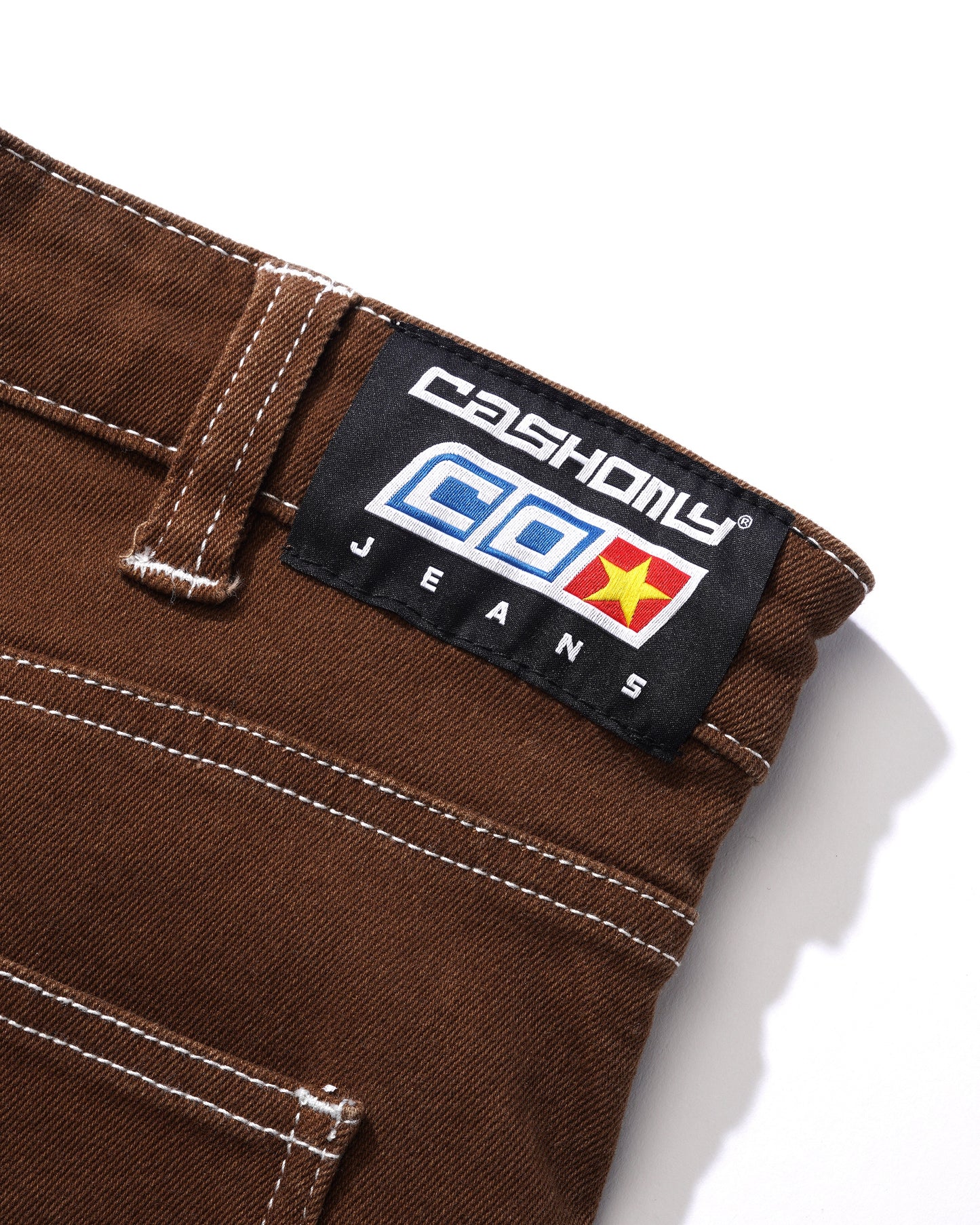 Aleka Cargo Jeans, Brown