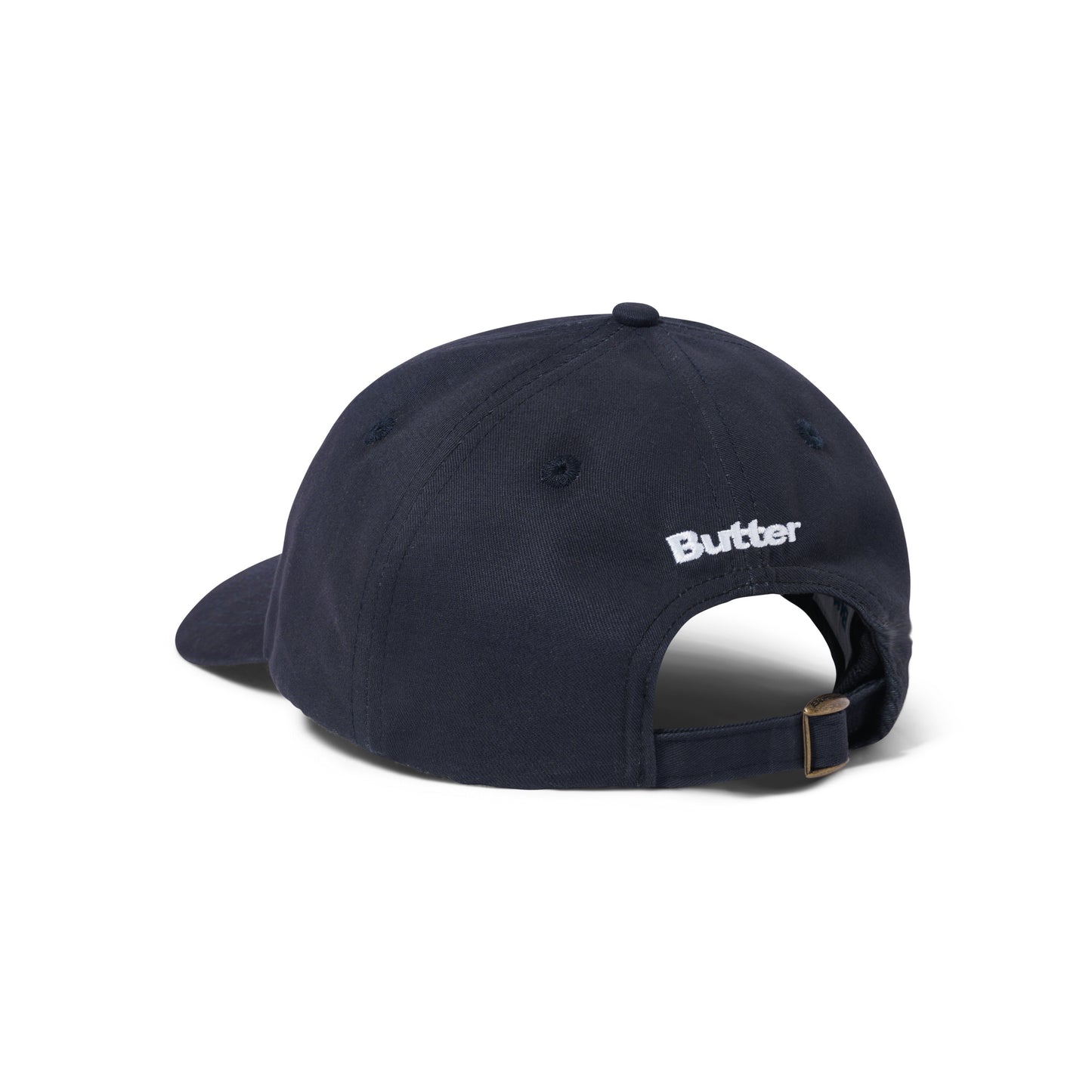 B Logo 6 Panel Cap, Navy