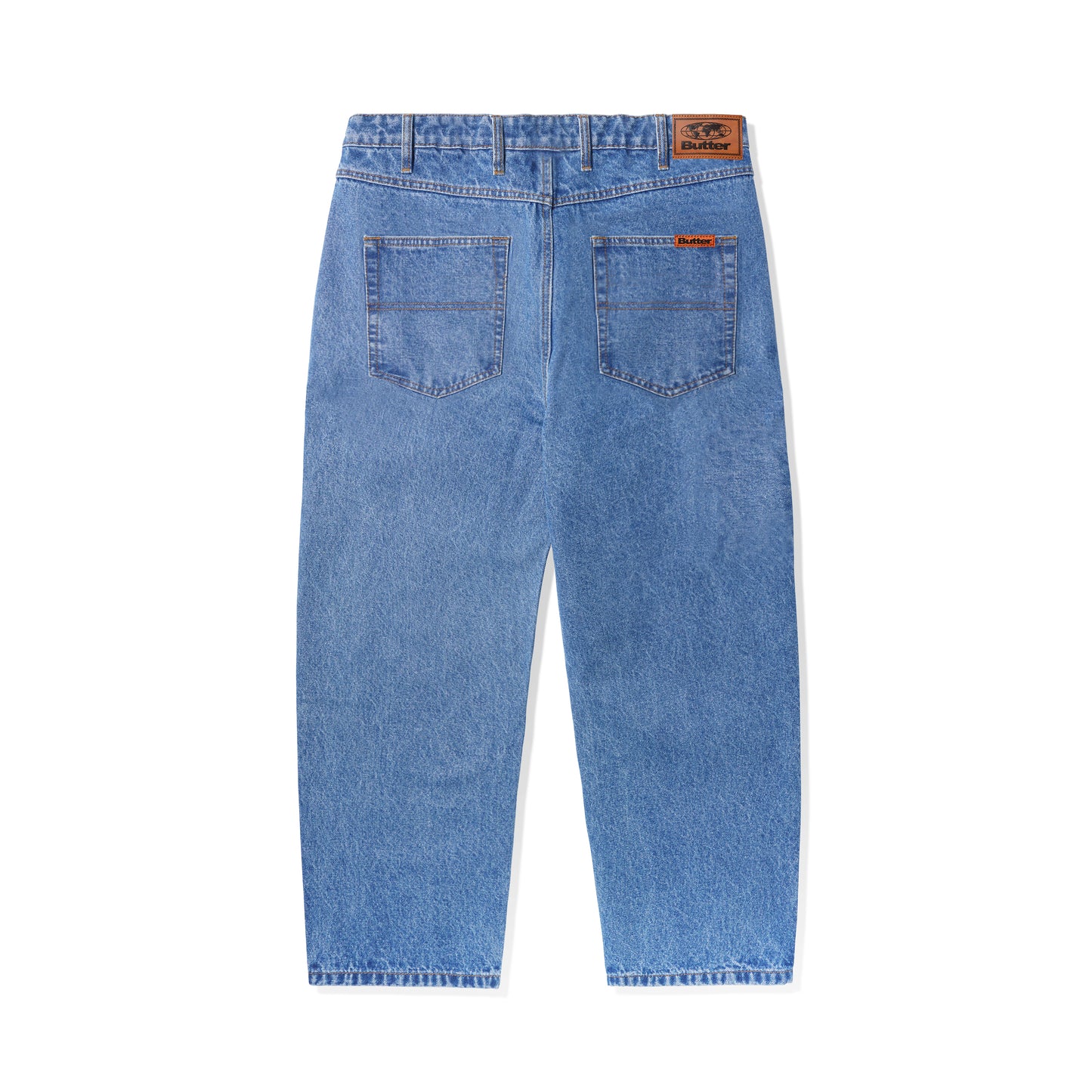 Baggy Denim Jeans, Indigo