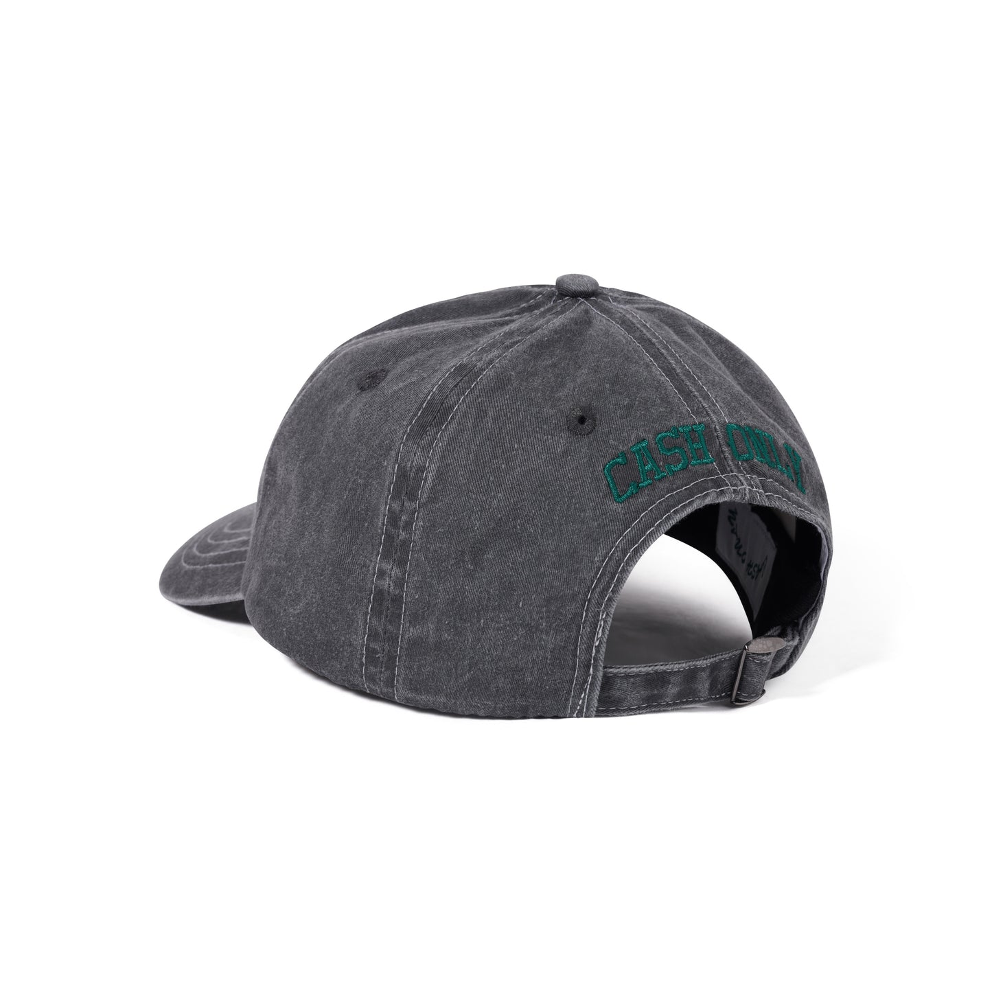 Campus 6 Panel Cap, Black