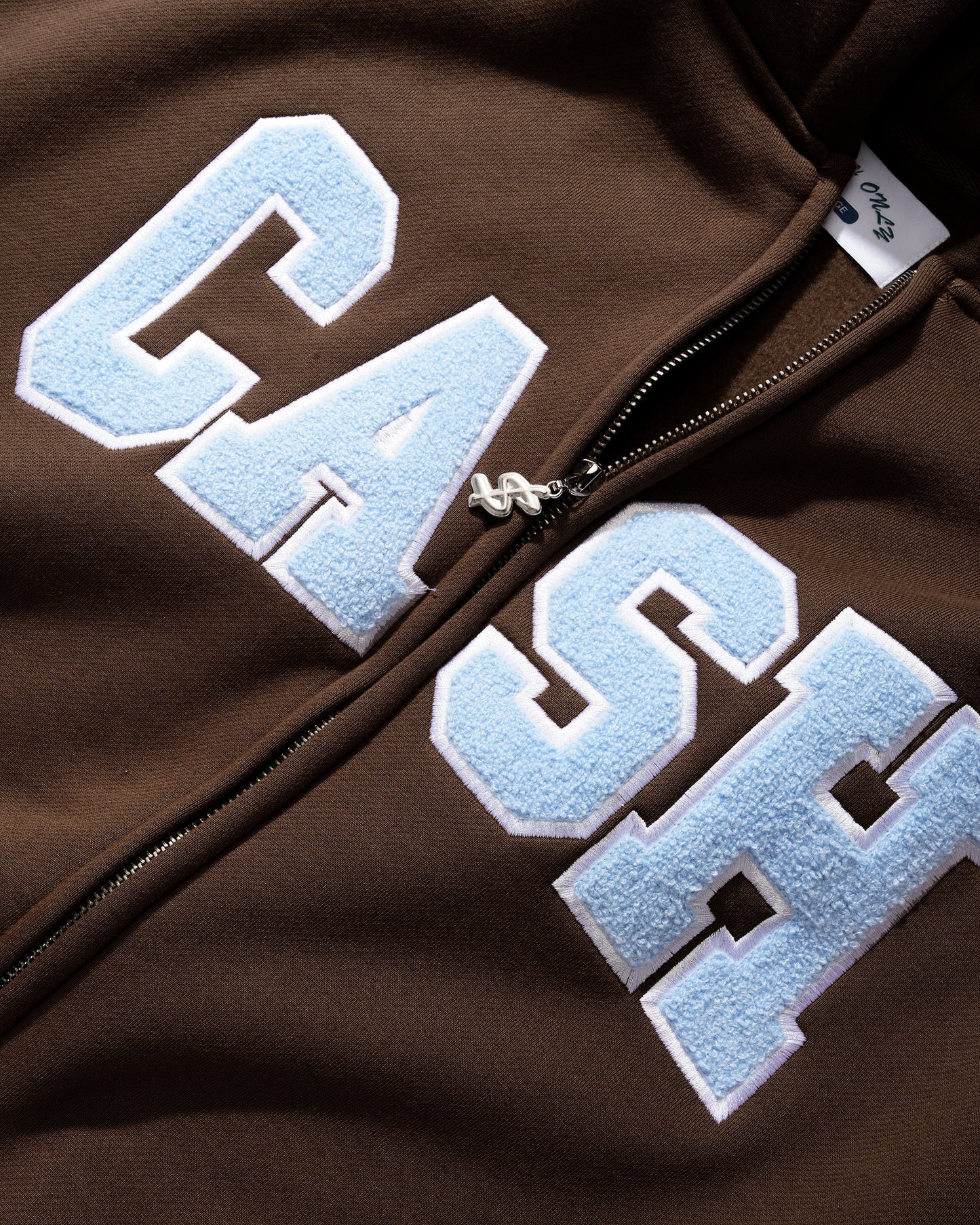 Campus Zip-Thru Hood, Brown