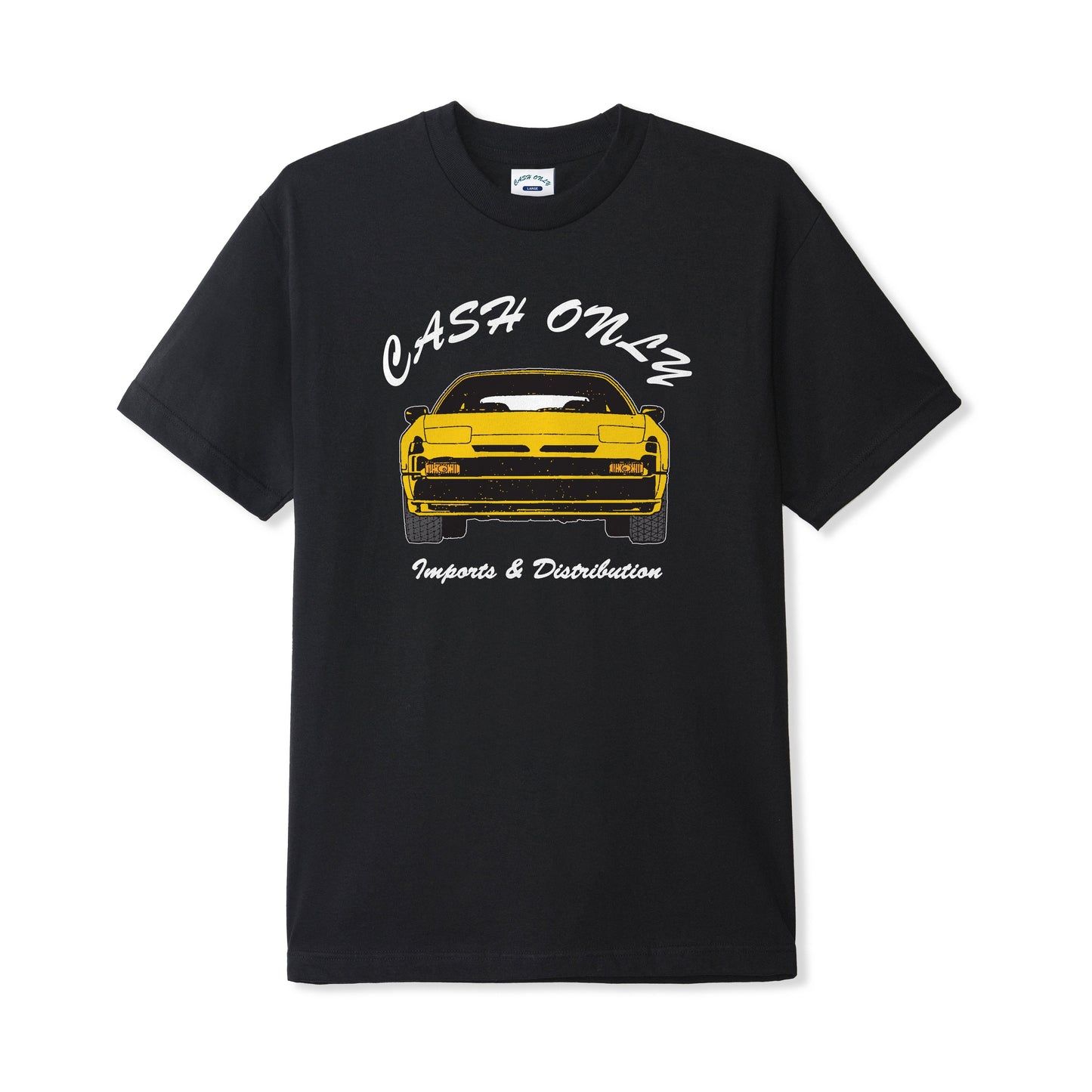 Car Tee, Black