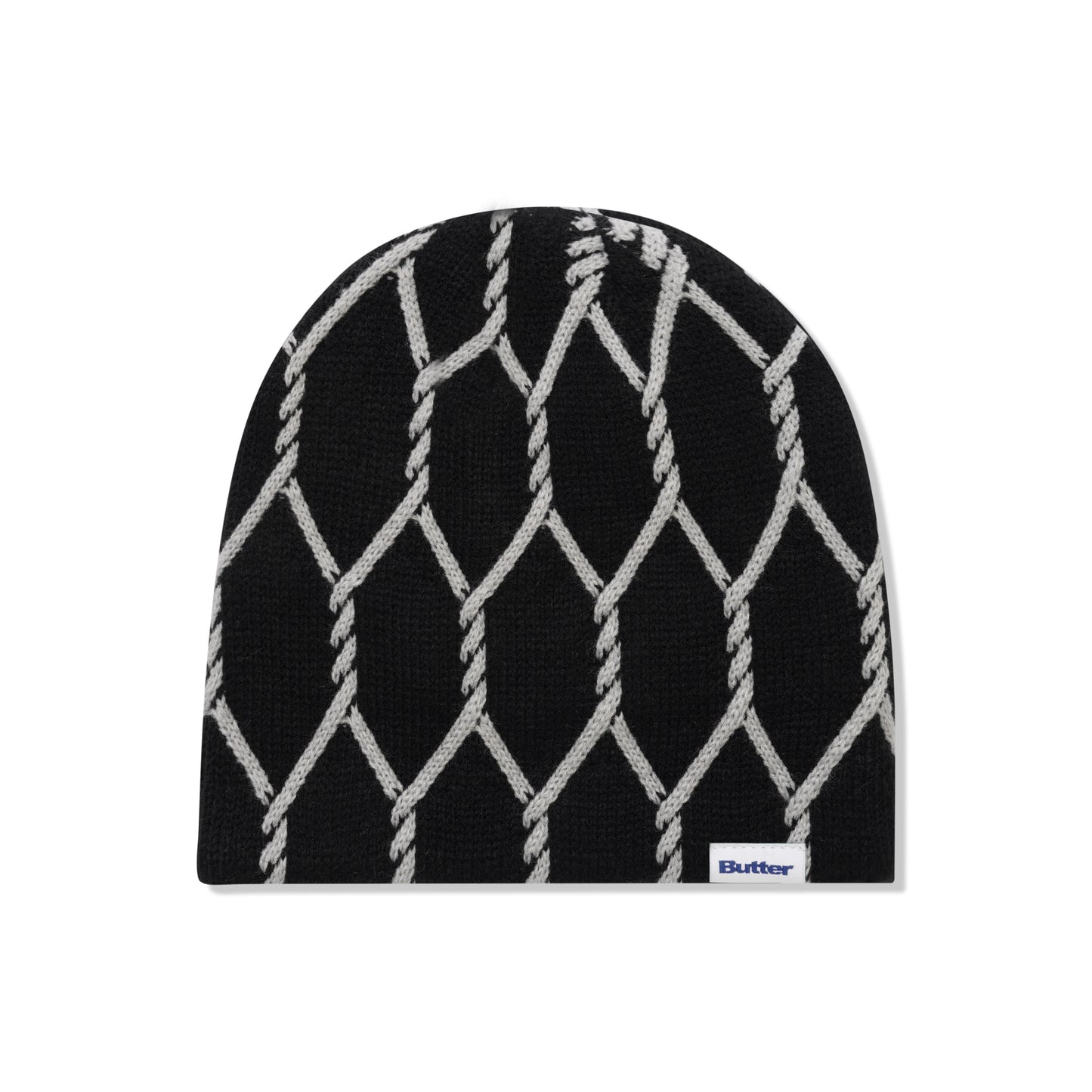 Chain Skull Beanie, Black