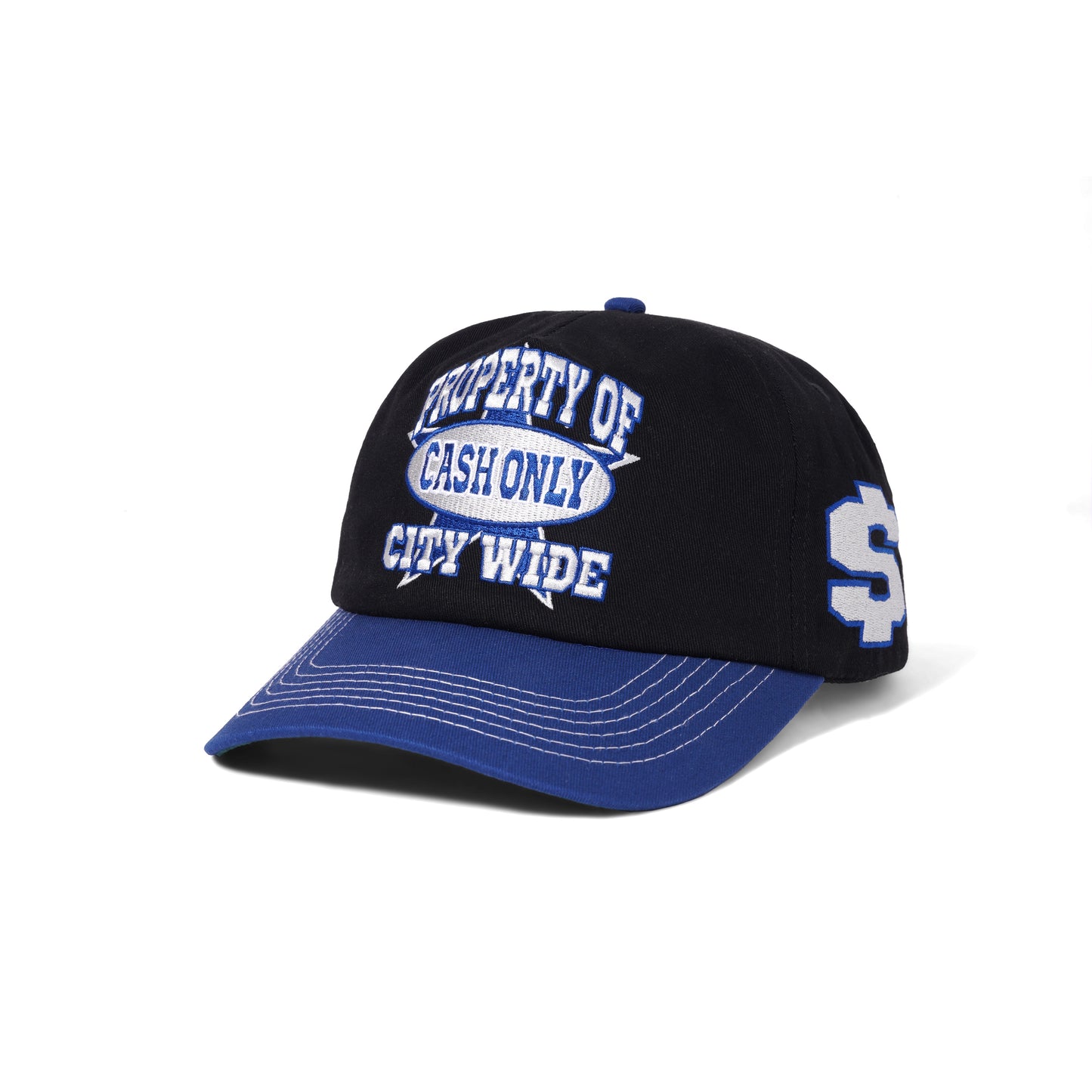 City Wide Snapback Cap, Black