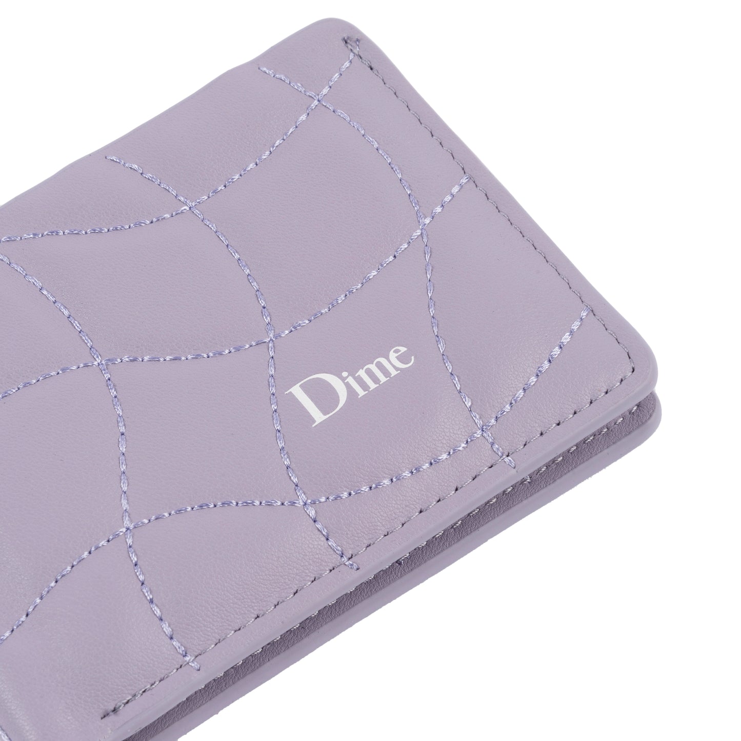 Quilted Bifold Wallet, Lavender