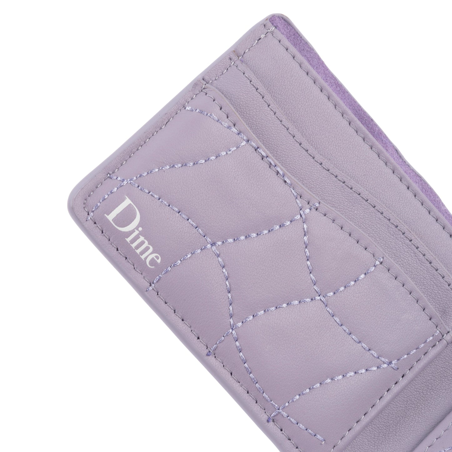 Quilted Bifold Wallet, Lavender
