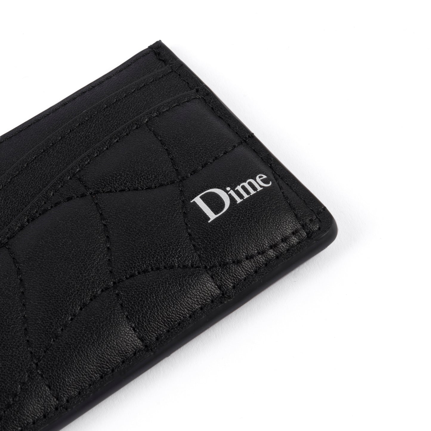 Quilted Cardholder, Black