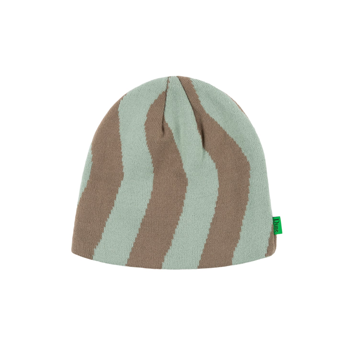 Spiral Skullcap Beanie, Seafoam