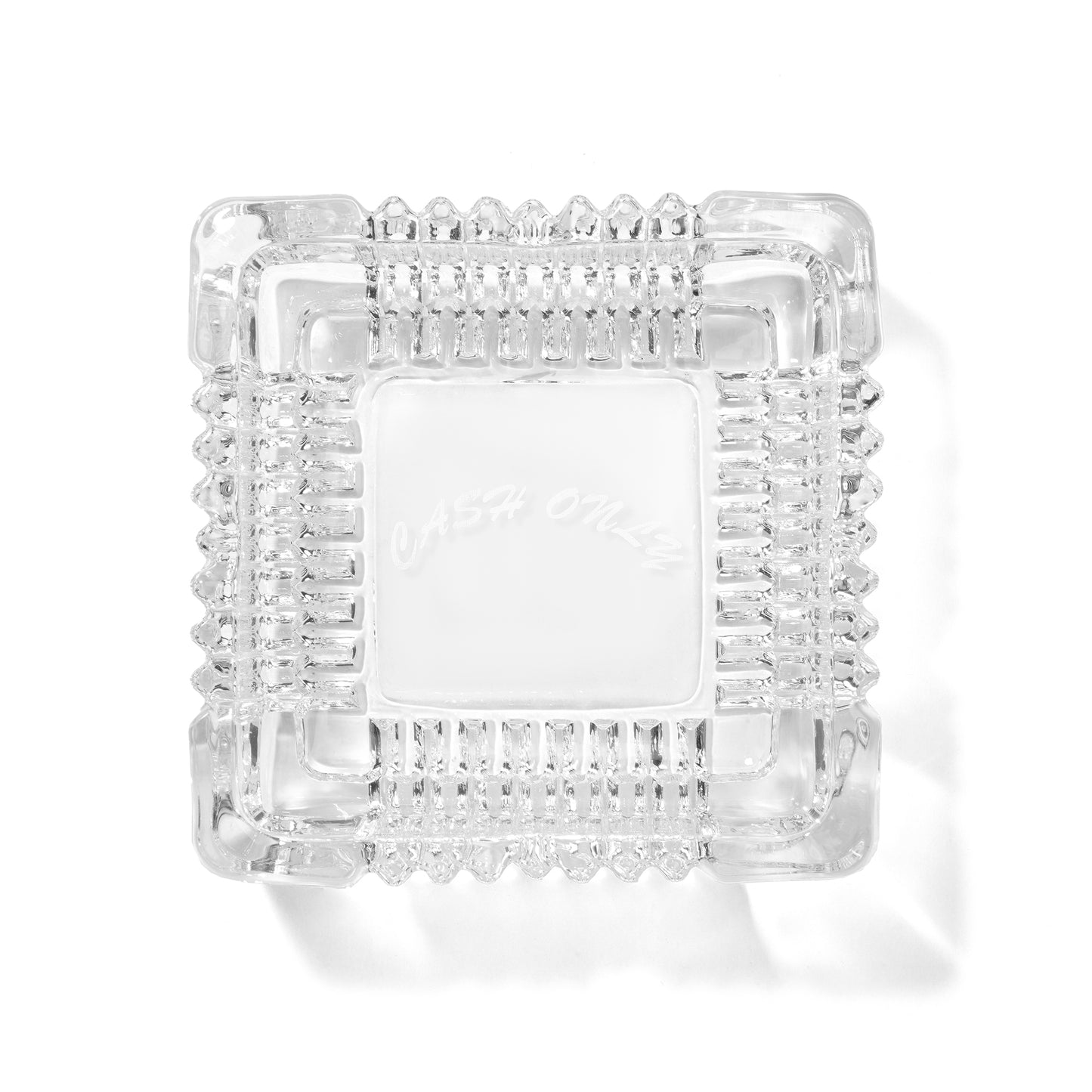 Crystal Ashtray, Clear