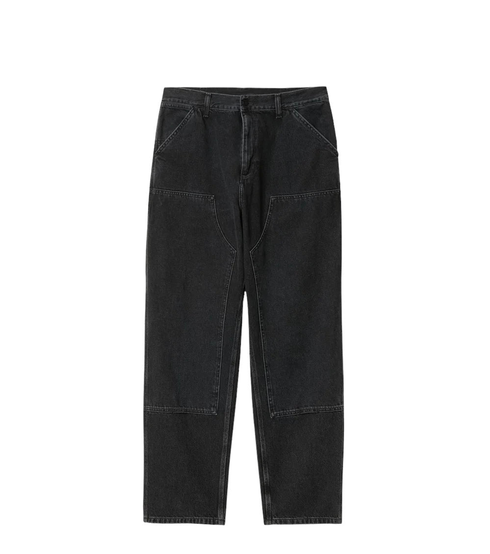 Double Knee Pant, Black