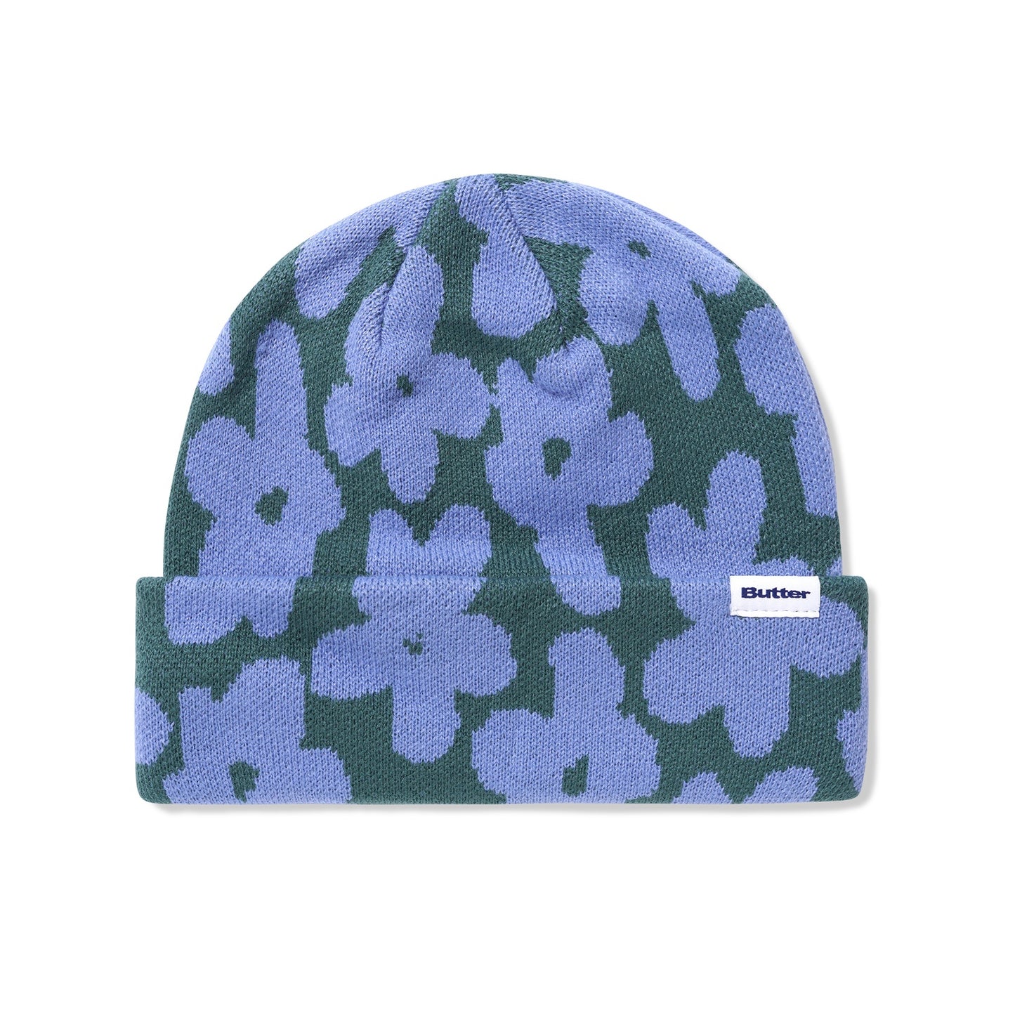 Floral Beanie, Sage