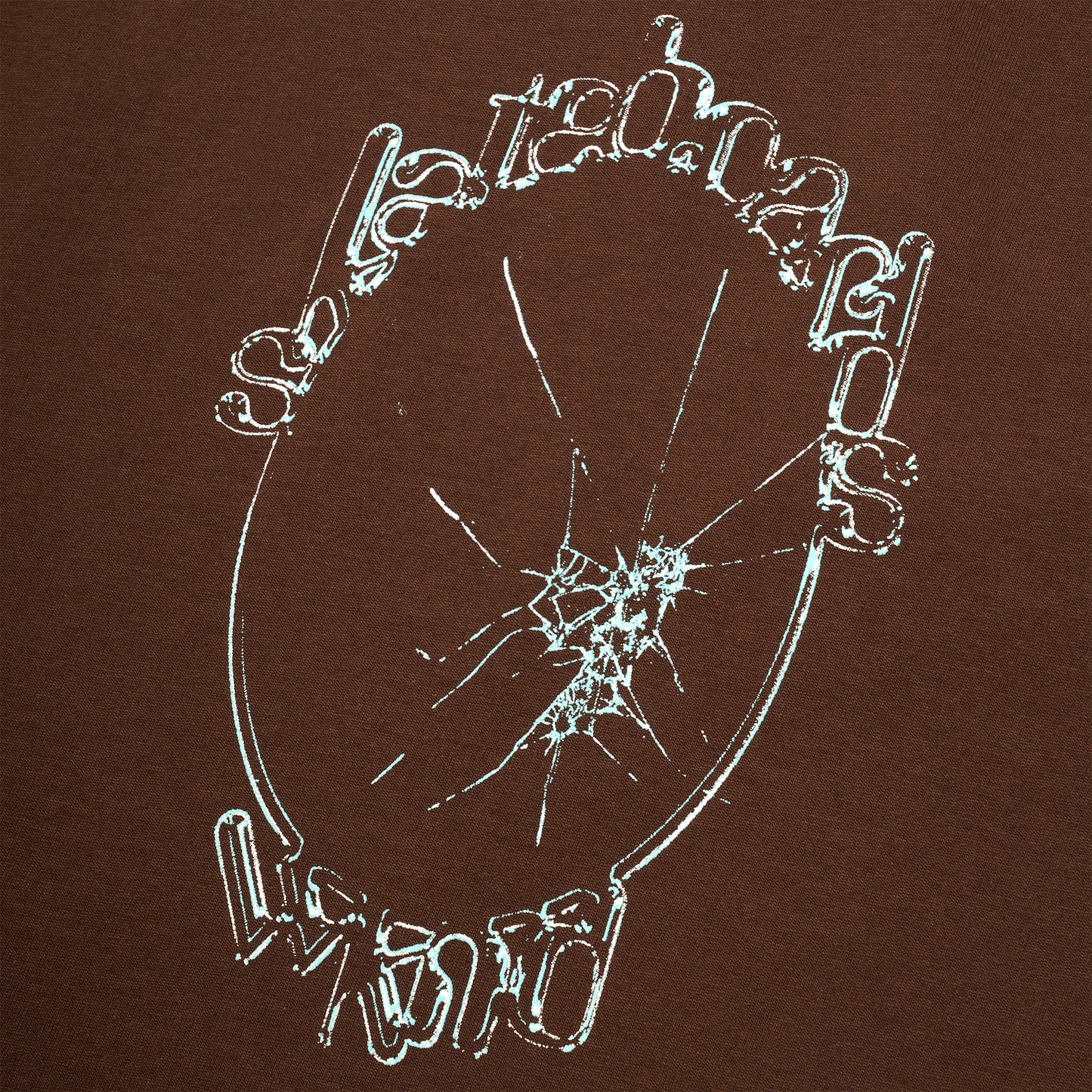 Glass Tee, Brown