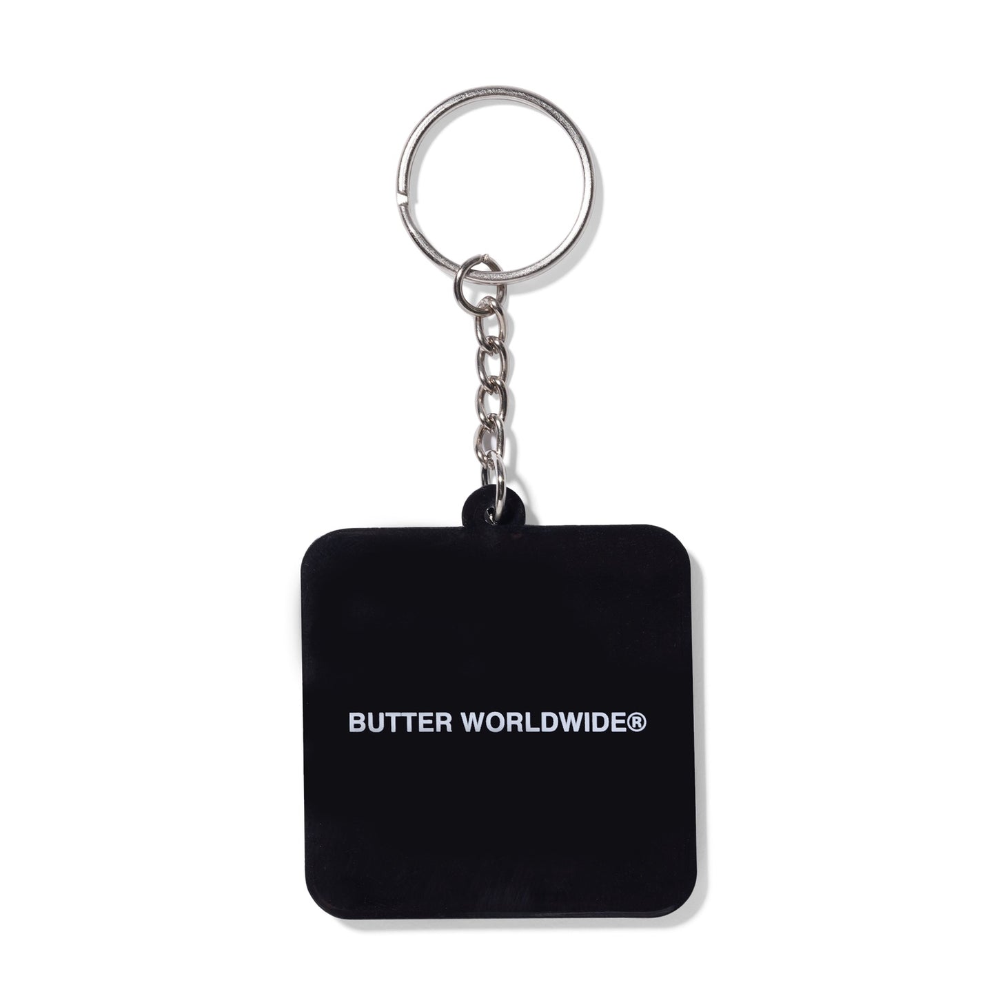 Grove Rubber Keychain, Black