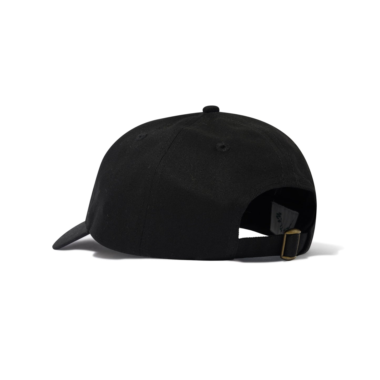 License Plate 6 Panel Cap, Black
