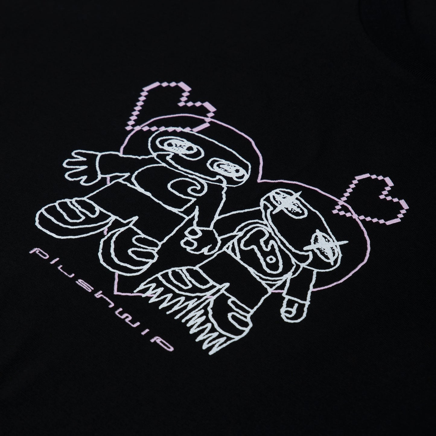 Plush / Carhartt WIP "Broken Hearts" Tee, Black