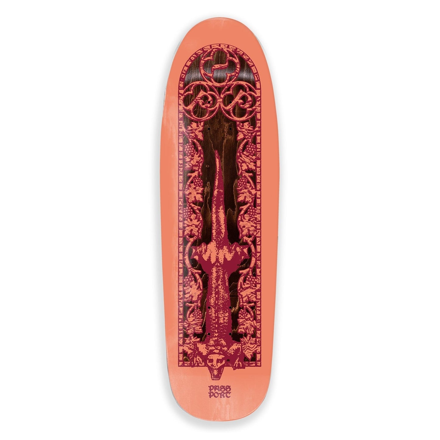 Gargoyle Lizard Spade Shape Deck, 8.875