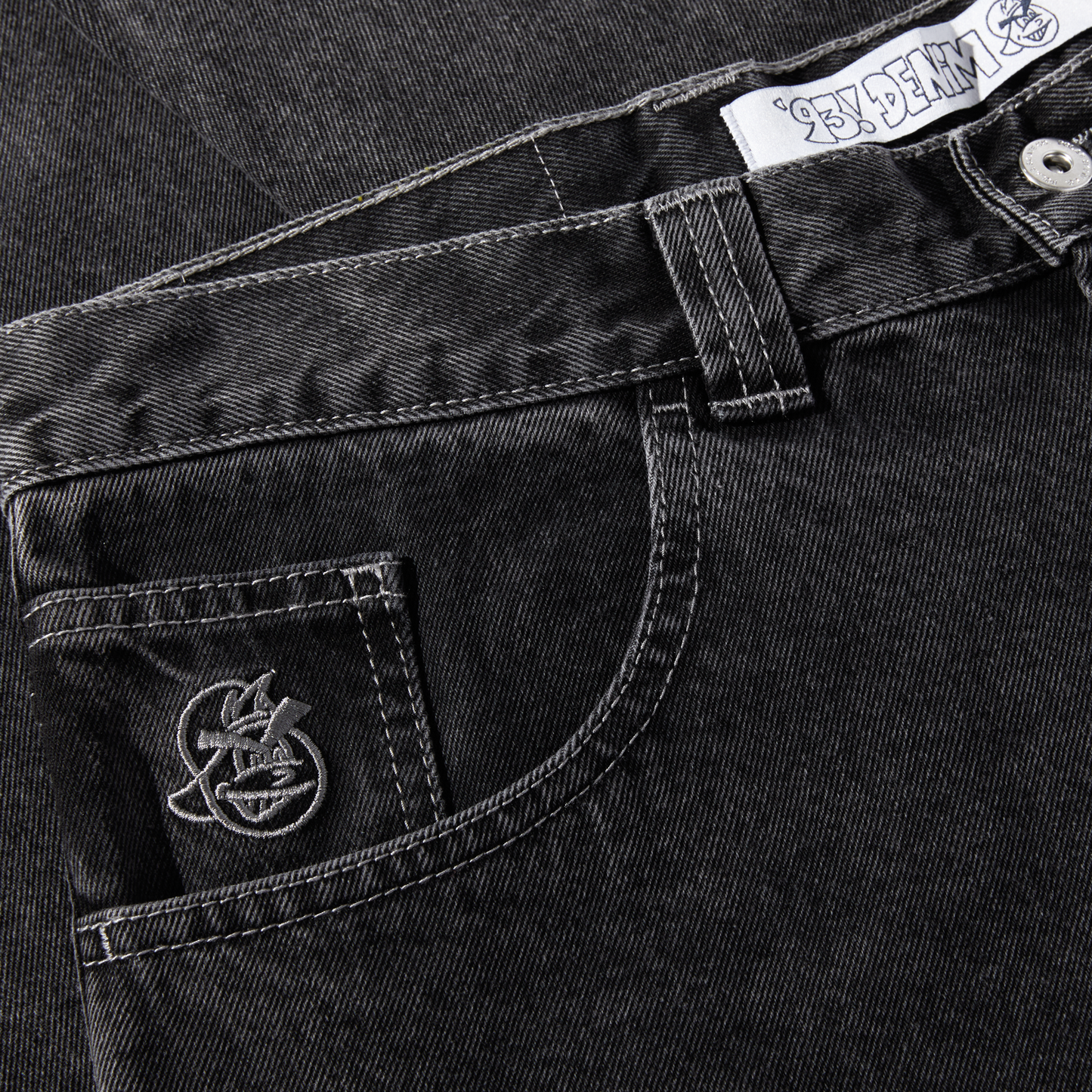 '93! Denim, Silver Black