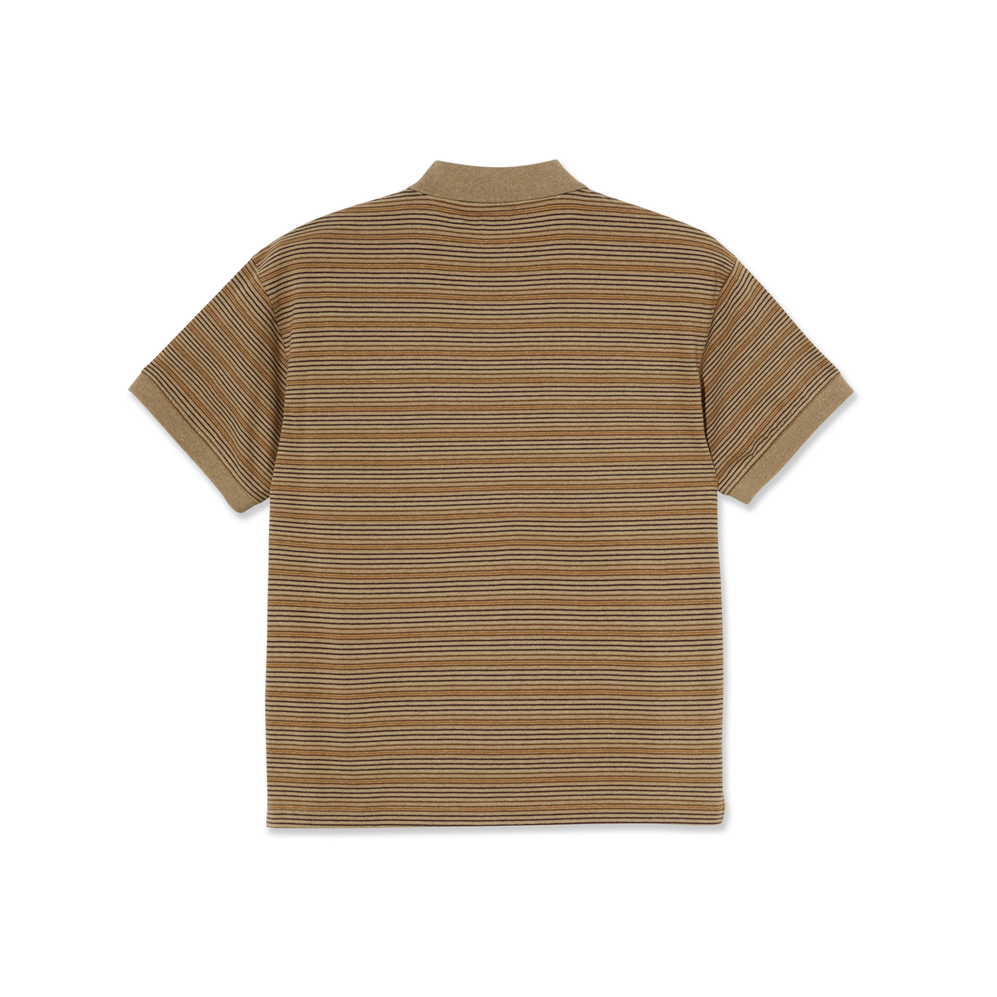 Stripe Polo Shirt, Camel