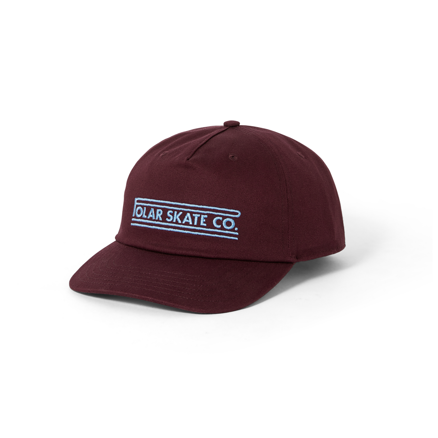 Stretch Logo Cap, Dark Wine