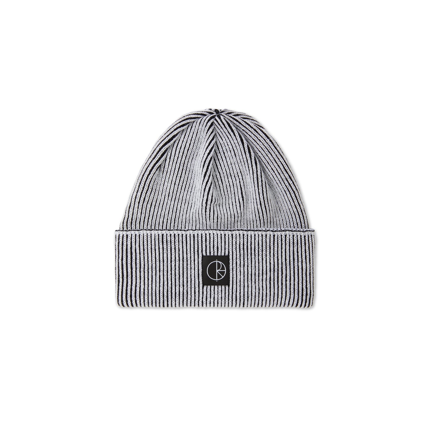 Merino Beanie, White/Black