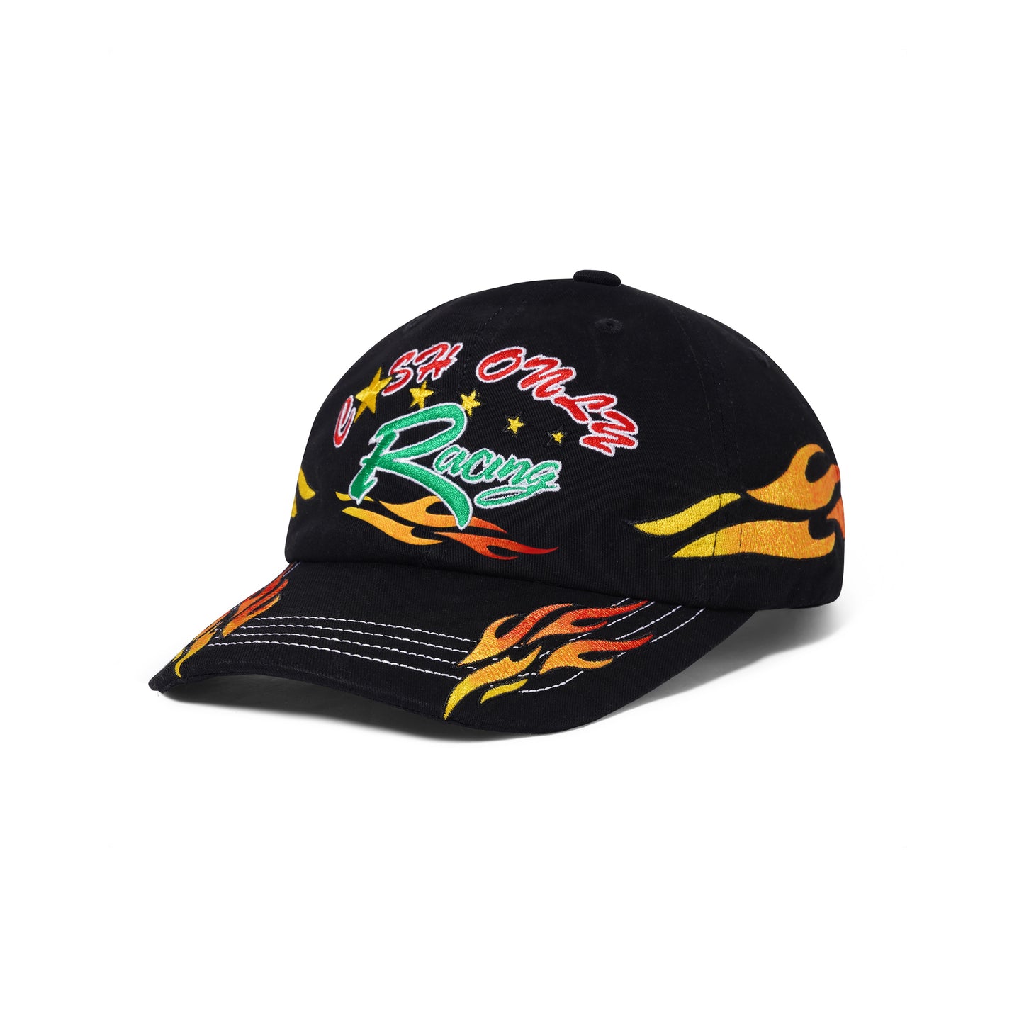 Racing Flame Cap, Black