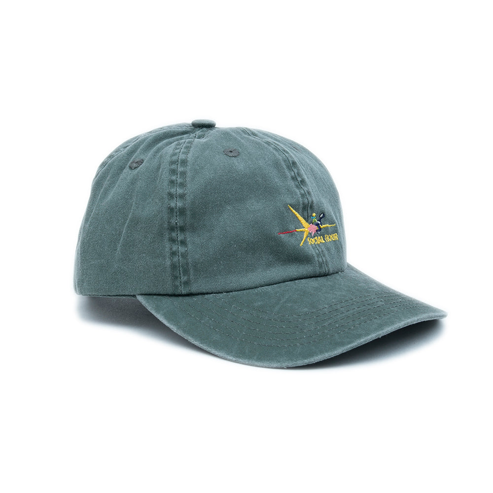 Shooting Star Strapback, Olive