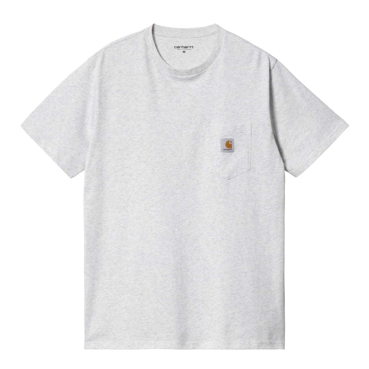 S/S Pocket Tee, Ash Heather