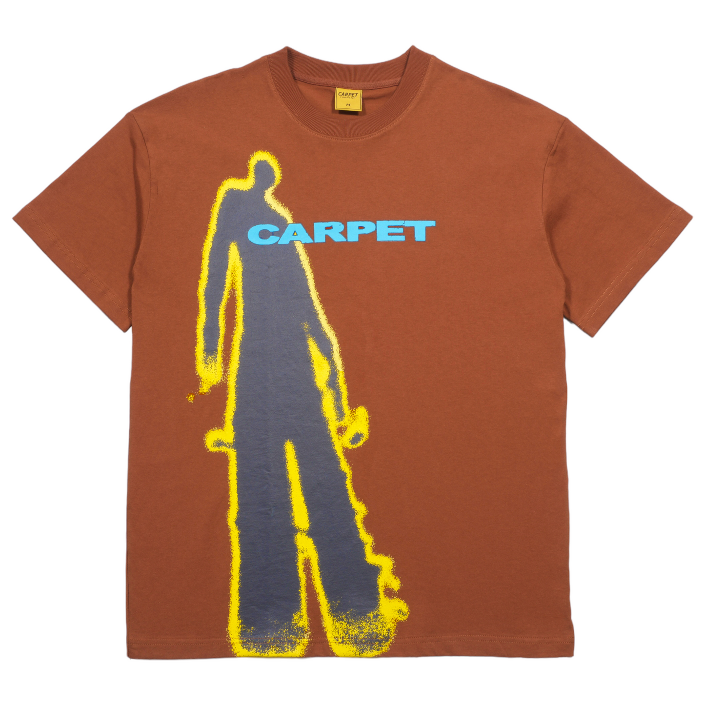Shadow Man Tee, Brown