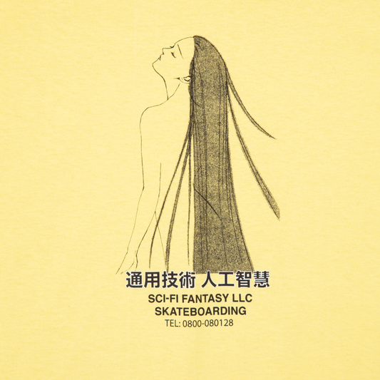 Spiritual Darkness Tee, Cornsilk