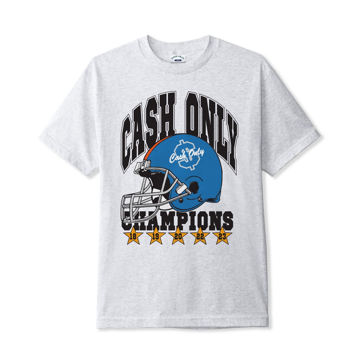 Super Bowl Tee, Ash Grey