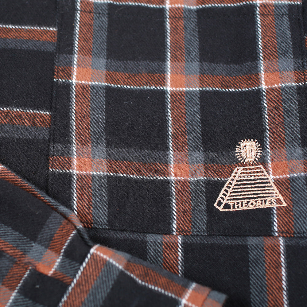 Cascadia Cord Collar Flannel, Navy