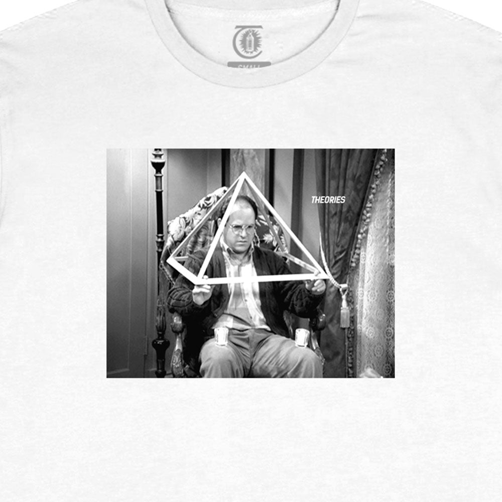 Trinity of Costanza Tee, White