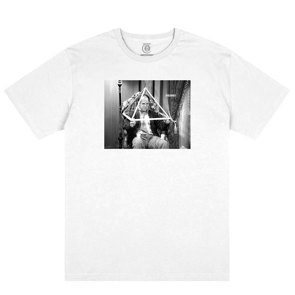 Trinity of Costanza Tee, White