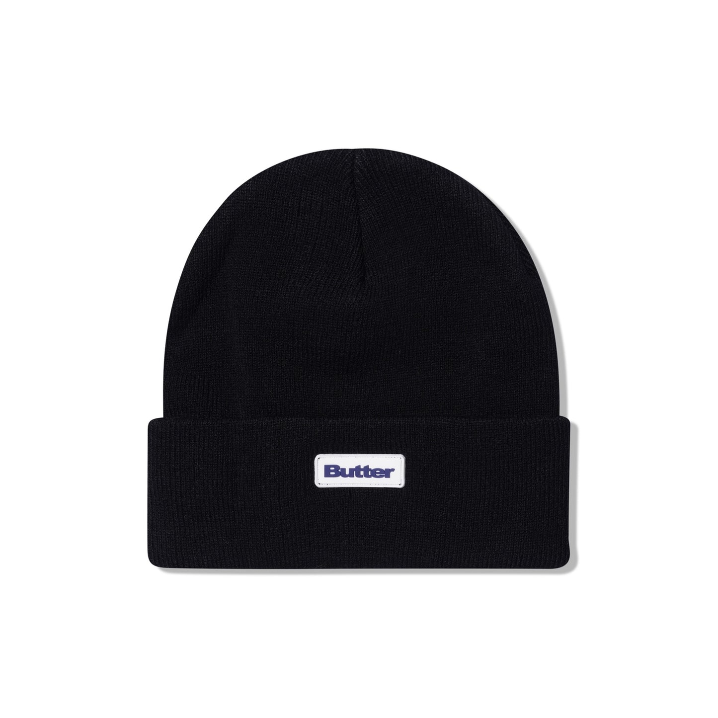 Tall Cuff Beanie, Black