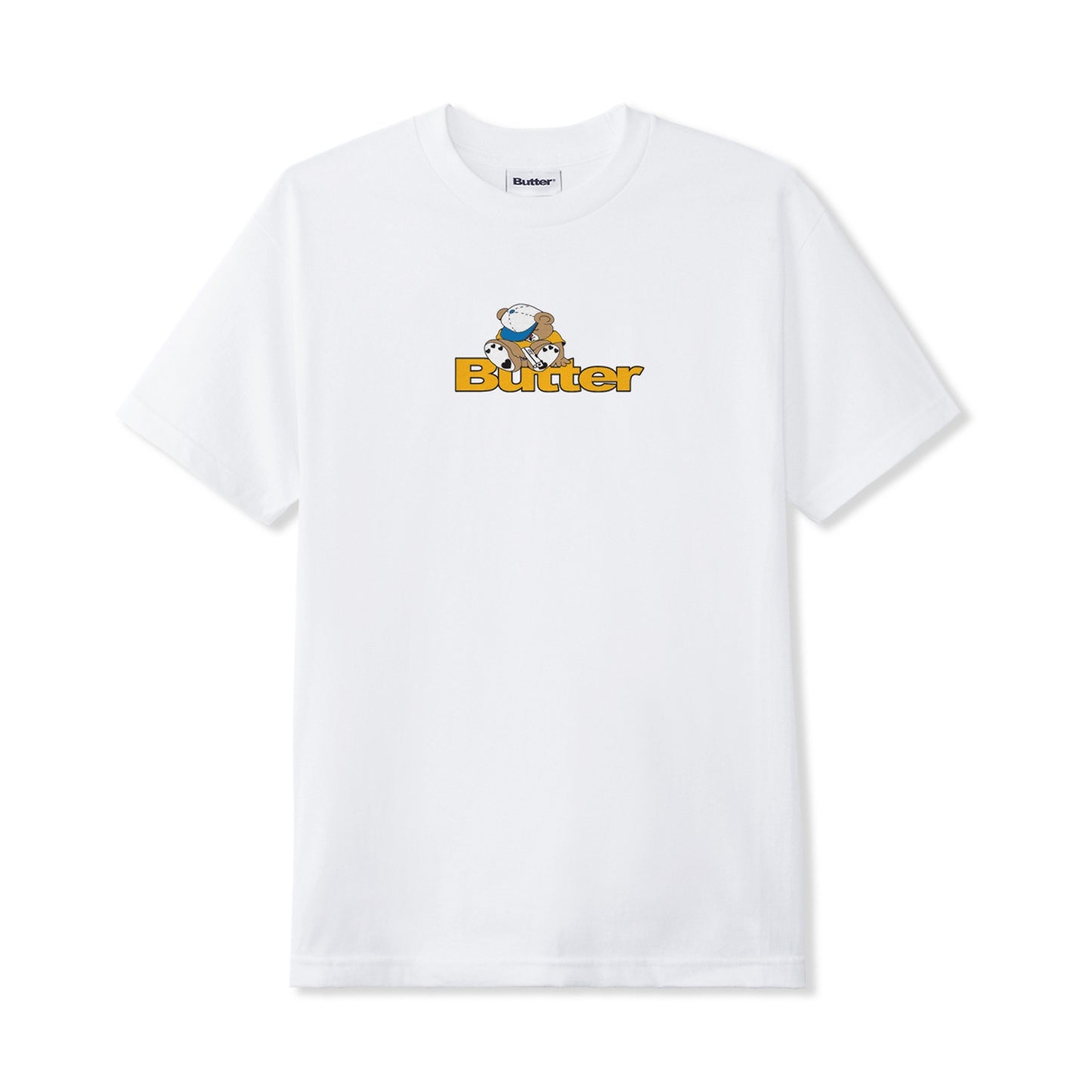 Teddy Logo Tee, White