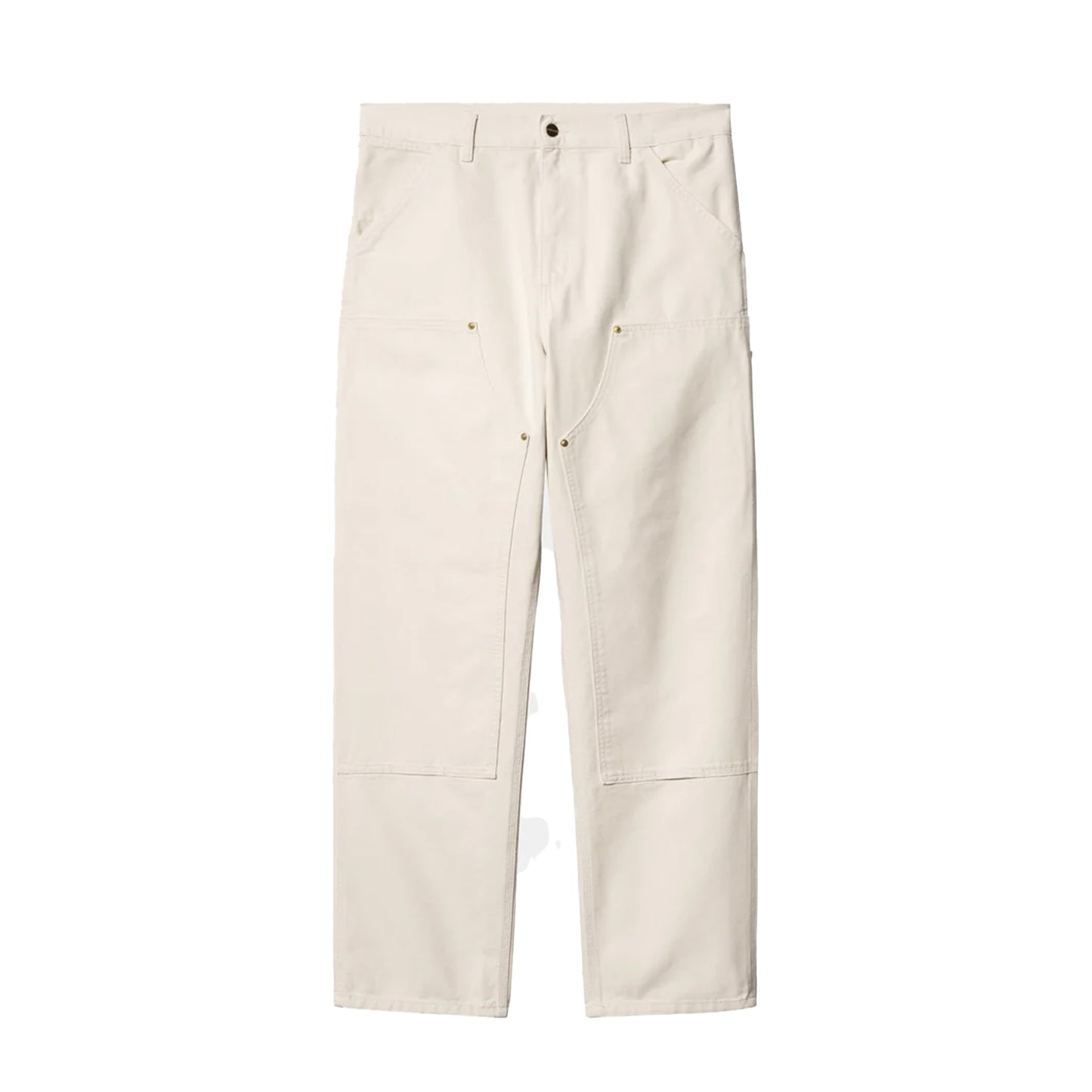 Double Knee Pants, White