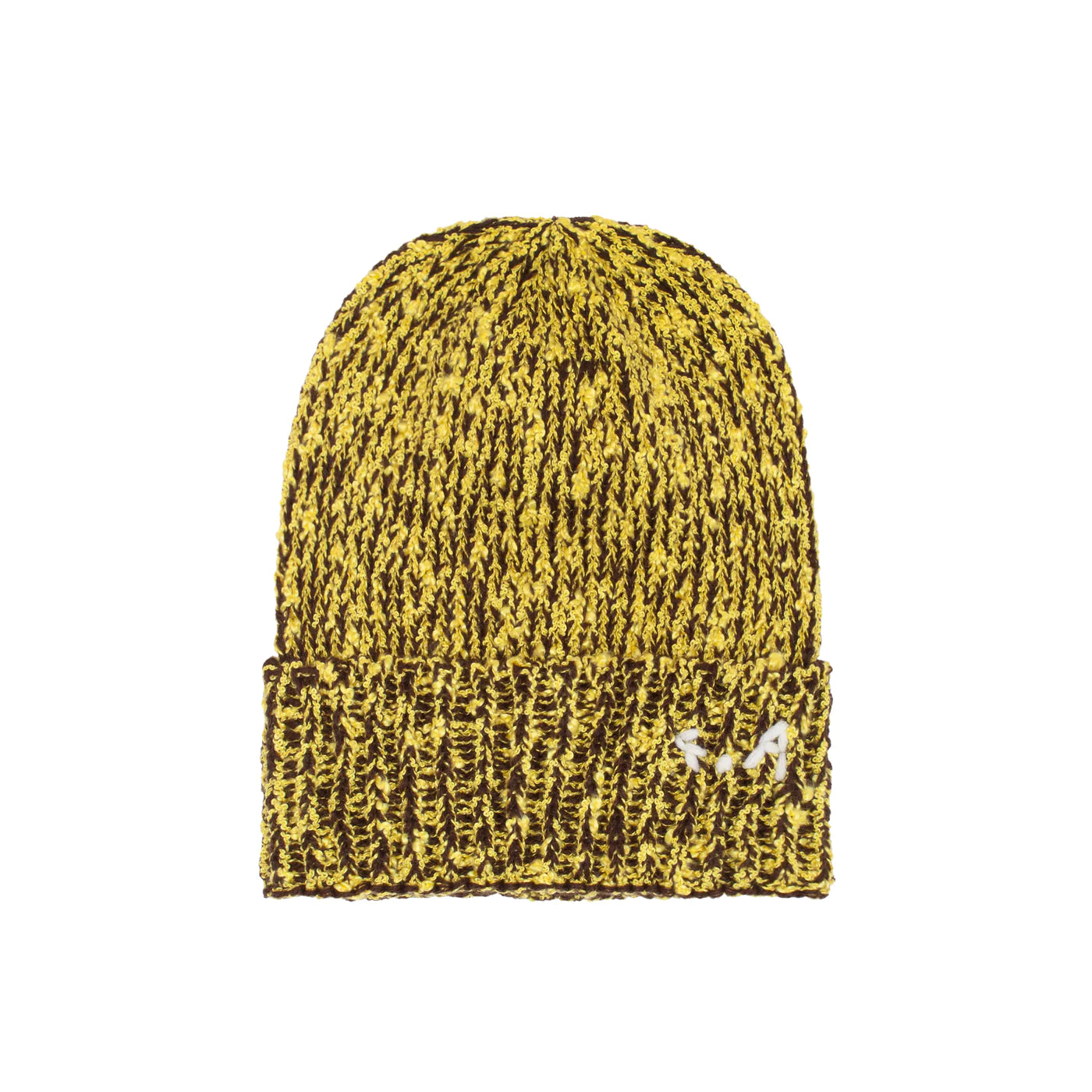 Unwound Cuff Beanie, Yellow