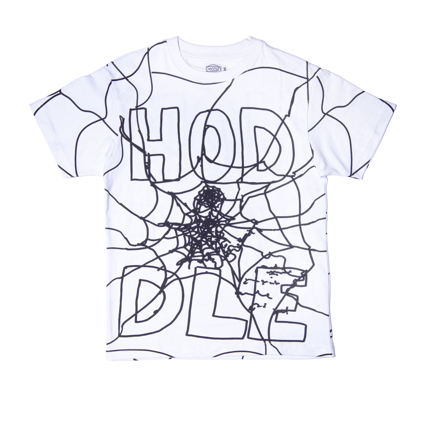 Web Tee All Over Print, White