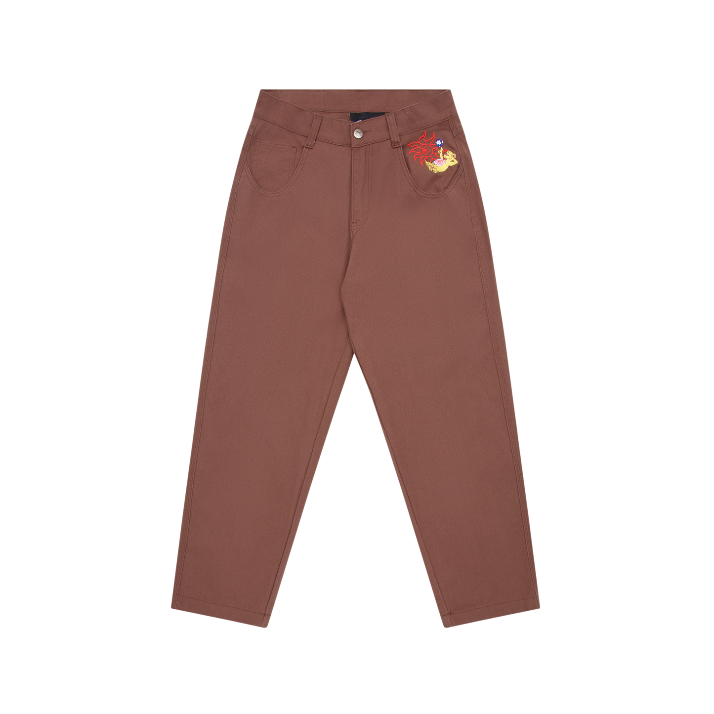 Tubes Pants, Washed Brown