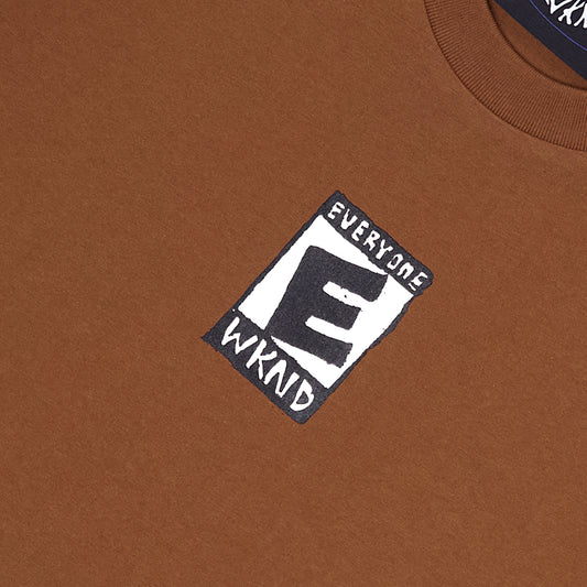 "E" is for Everyone Tee, Brown