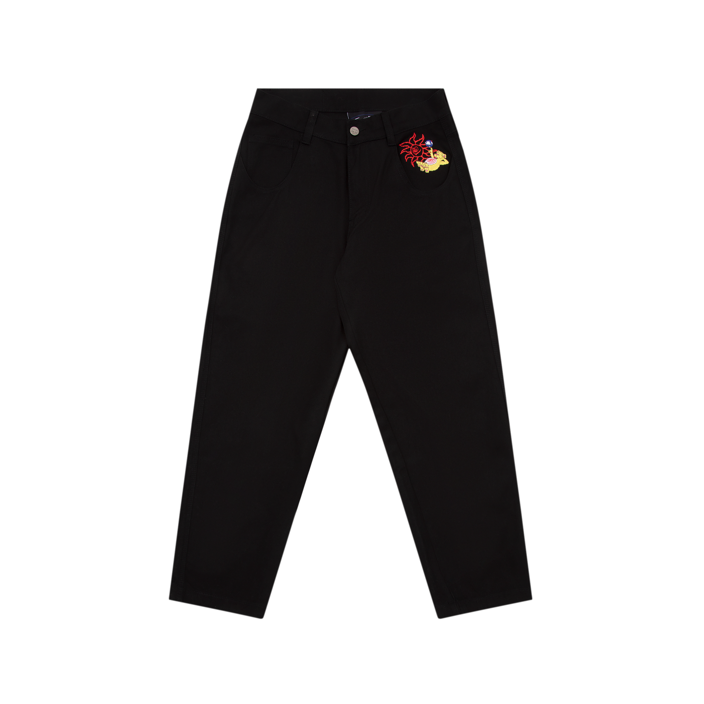 Tubes Pants, Washed Black