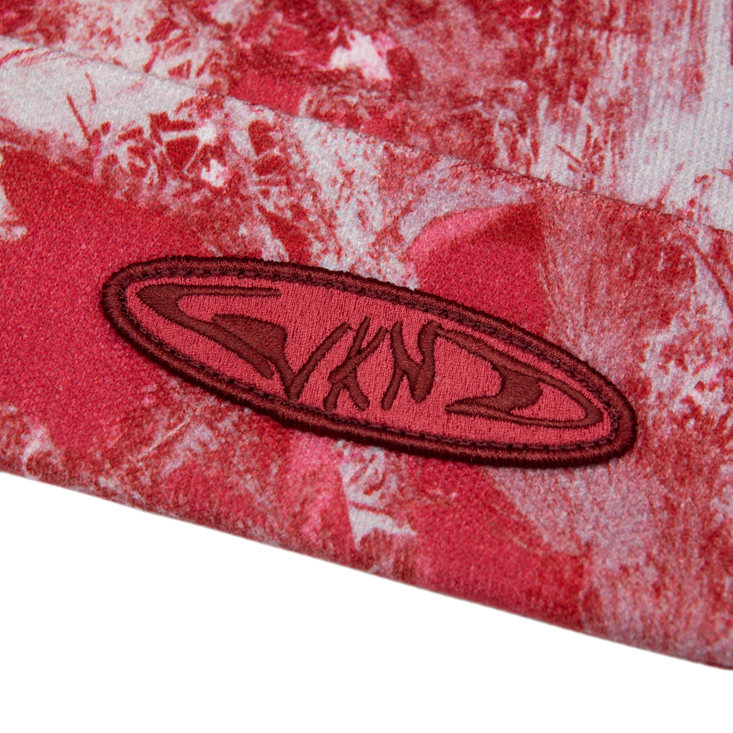 Gradient Camo Beanie, Red