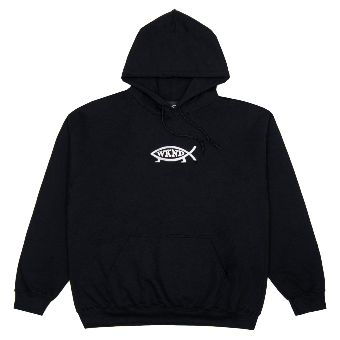 Evo Fish Hoodie, Black