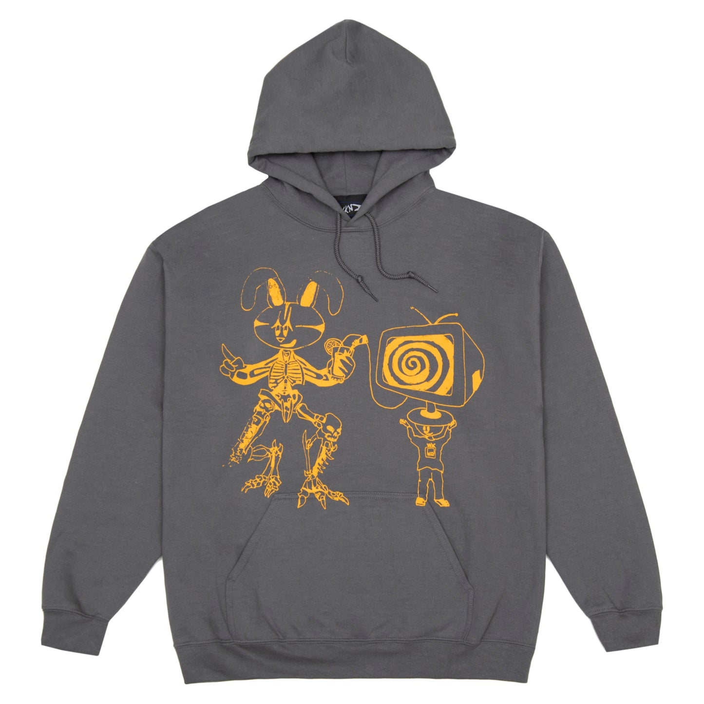 Tube Hoodie, Charcoal