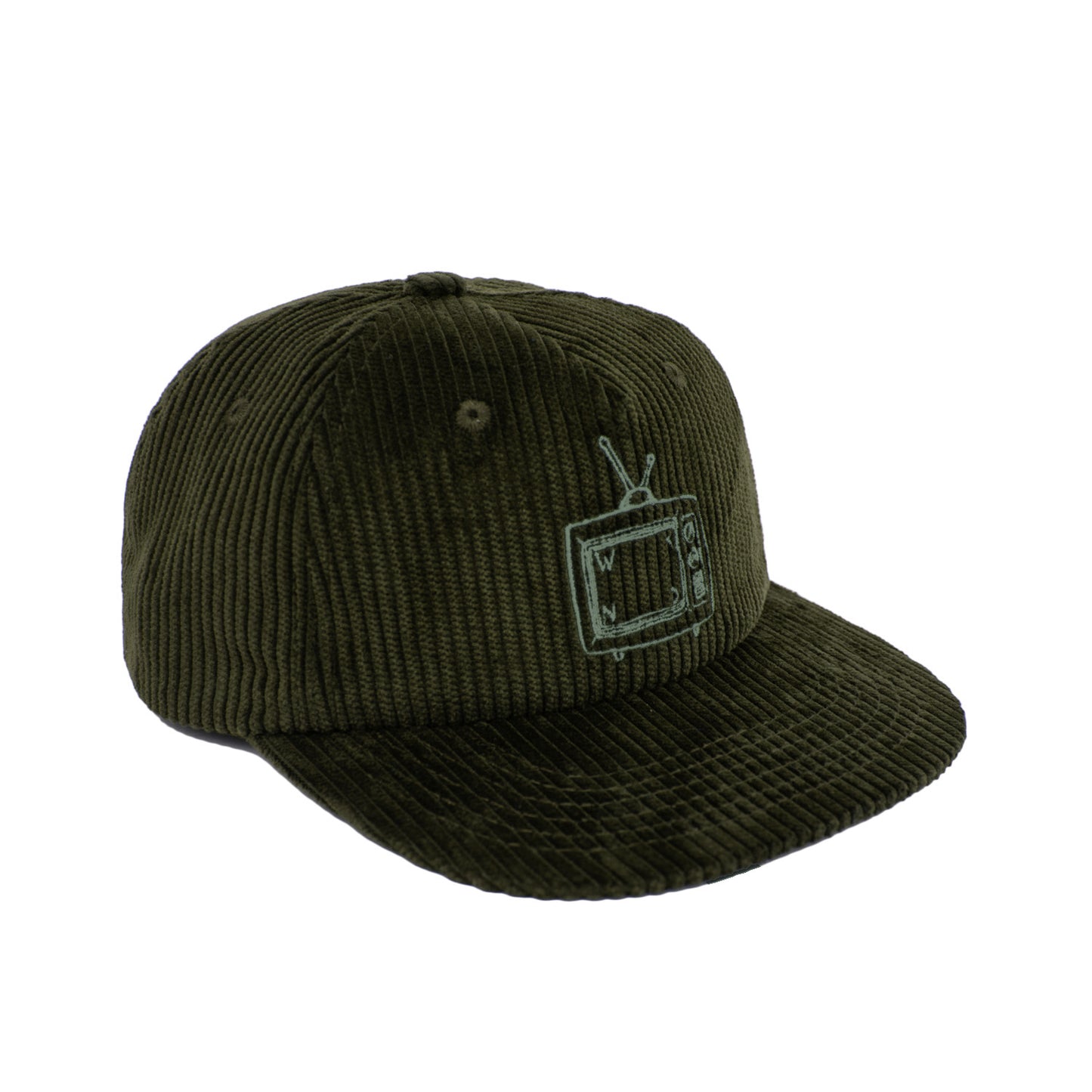 Cord TV Logo Hat, Green